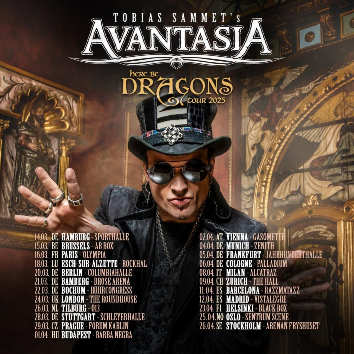 Avantasia at Jahrhunderthalle