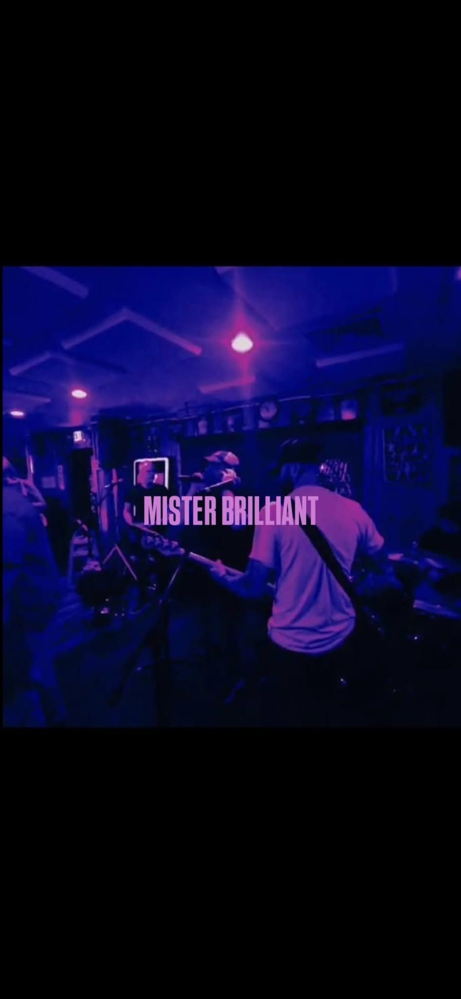 Mister Brilliant live at the Rumbleseat