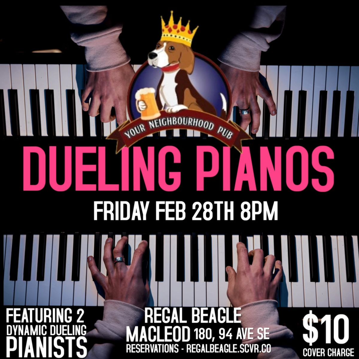 DUELING PIANOS AT THE BEAGLE MACLEOD