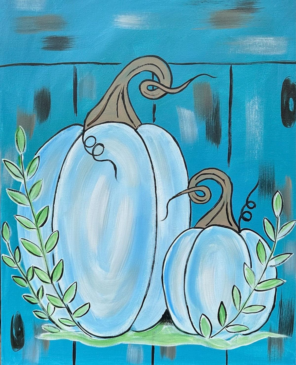 El Agave and Paint ~ Cool Pumpkins 179