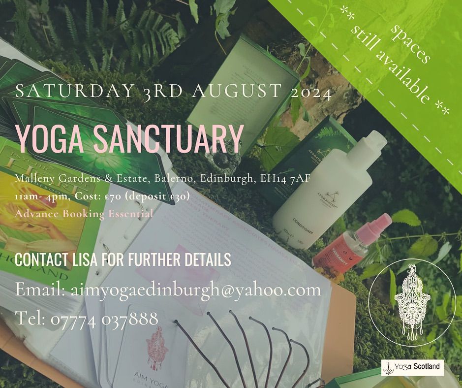 Wee Yoga Sanctuary ? Nature Day: Restore, Refocus, Relax