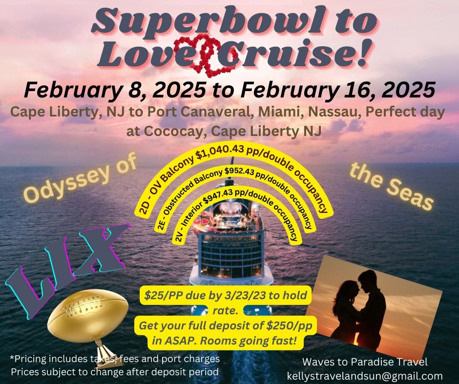 SuperBowl to Love Cruise