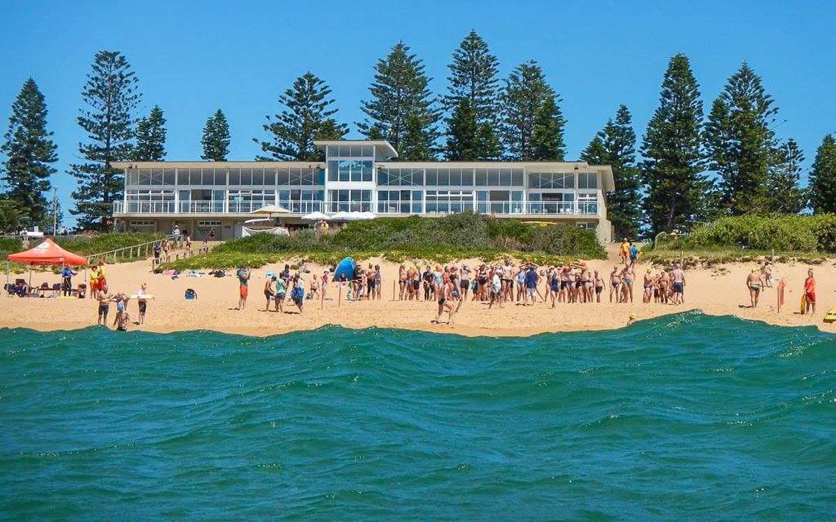 Narrabeen Beach Challenge ocean swim 