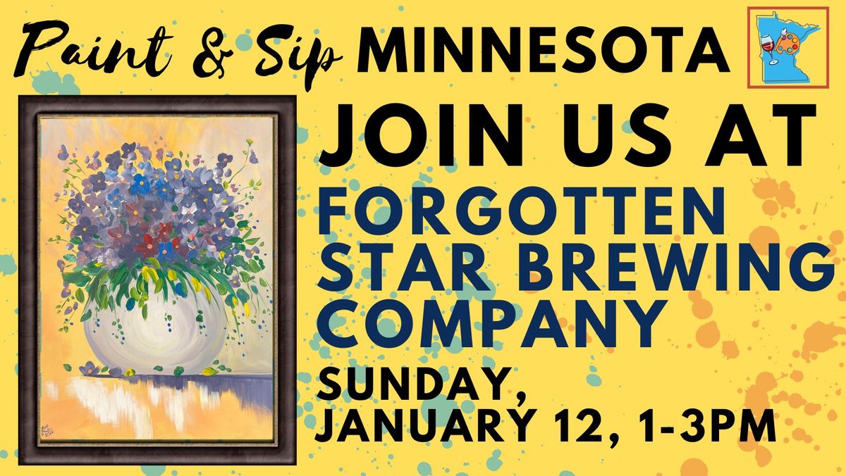 Paint & Sip at Forgotten Star Brewing