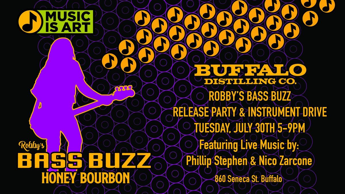 Robby's Bass Buzz Honey Bourbon Release Party