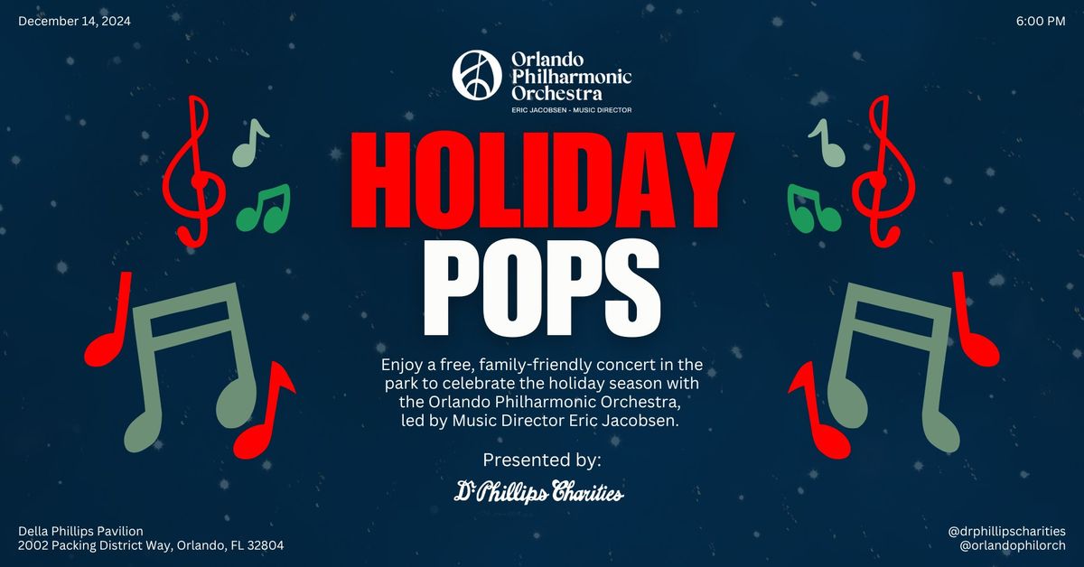 Holiday Pops at Della Phillips Pavilion