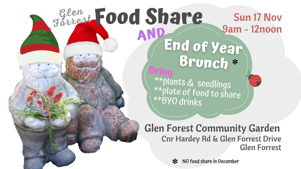 Food Share - Garden and Produce Swap PLUS End of Year Brunch