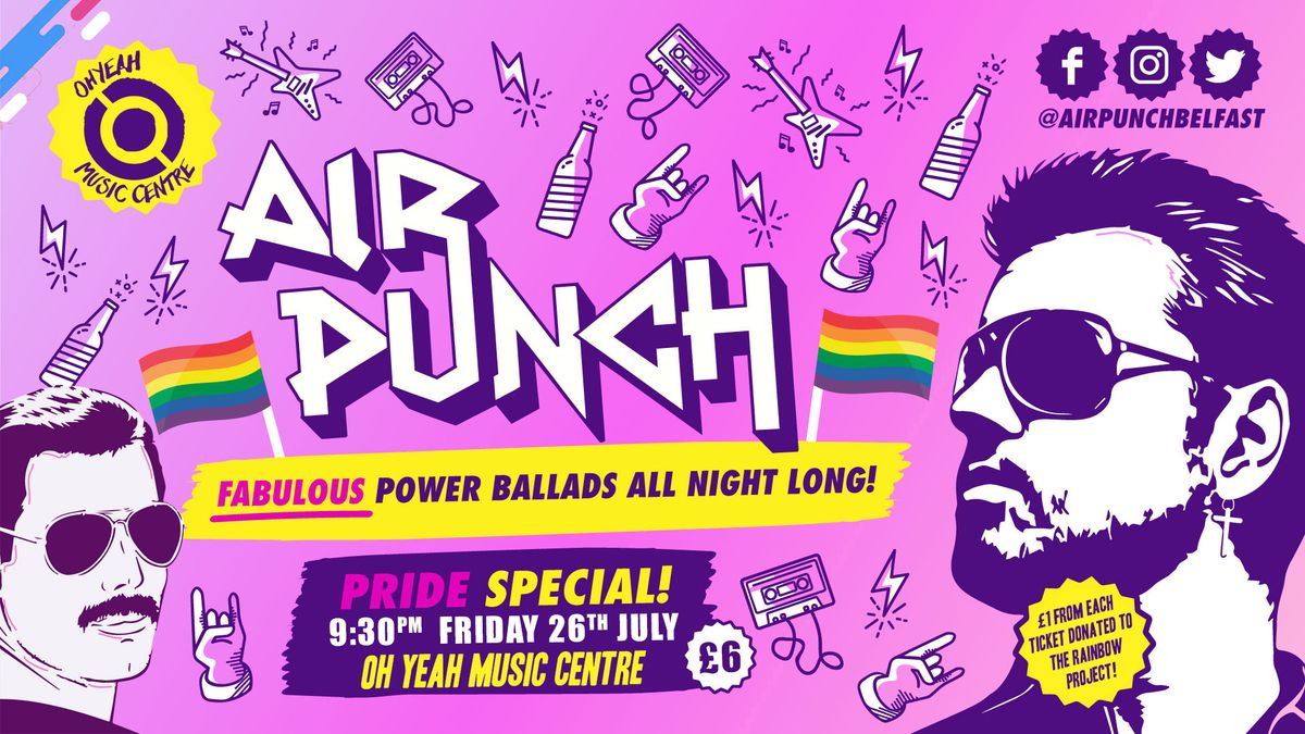 AIR PUNCH Pride Special: Power Ballads All Night Long!