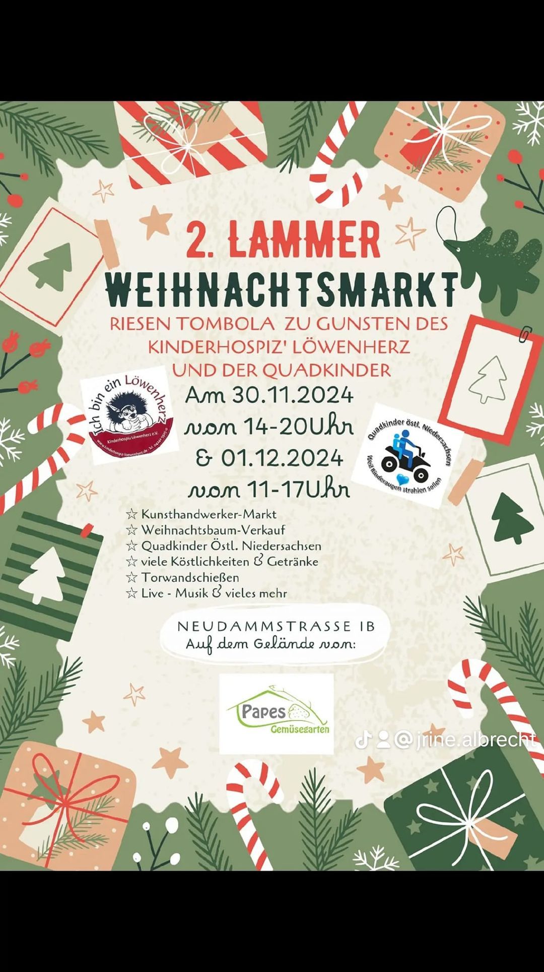 Weihnachtsmarkt in Braunschweig-Lamme 