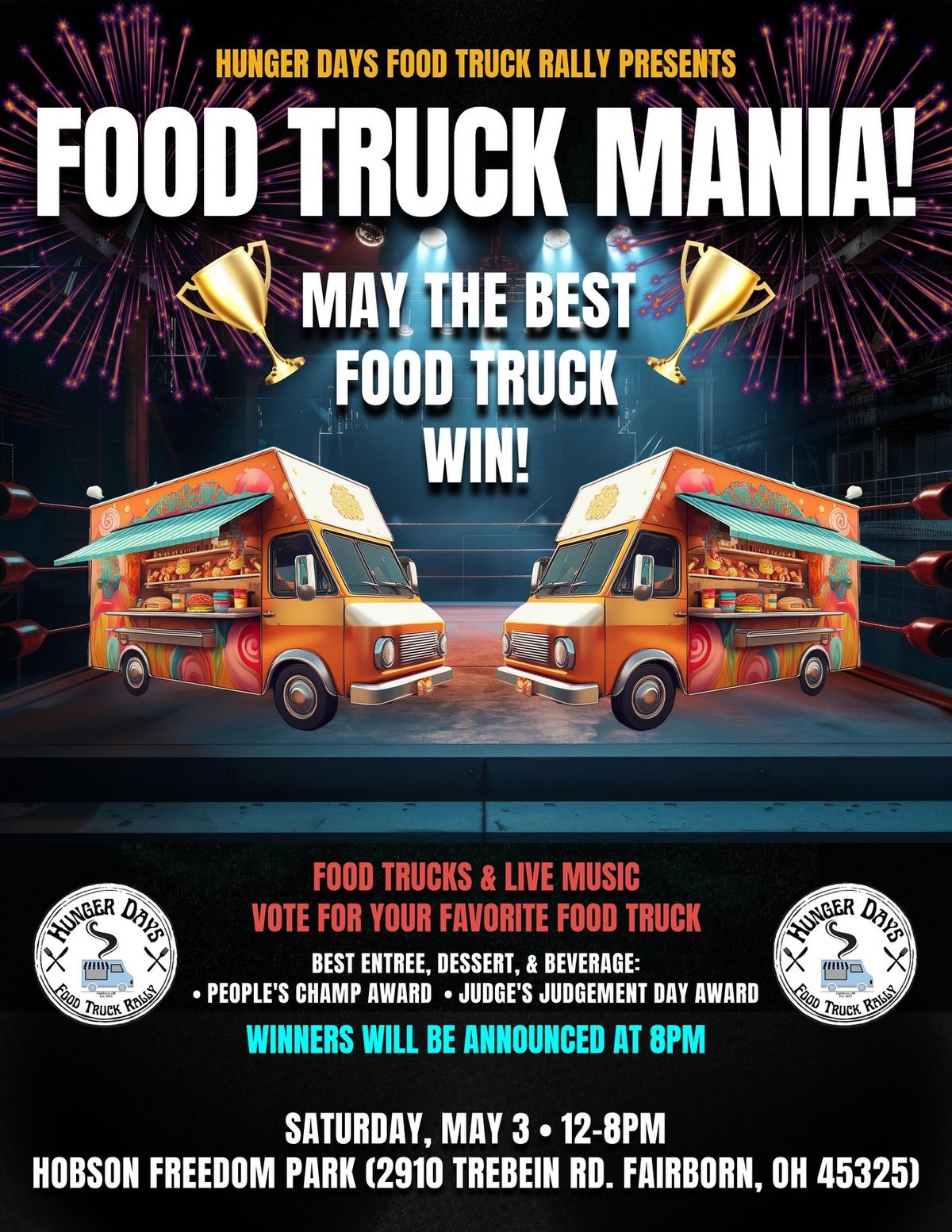 Noah Back LIVE!  Food Truck Mania