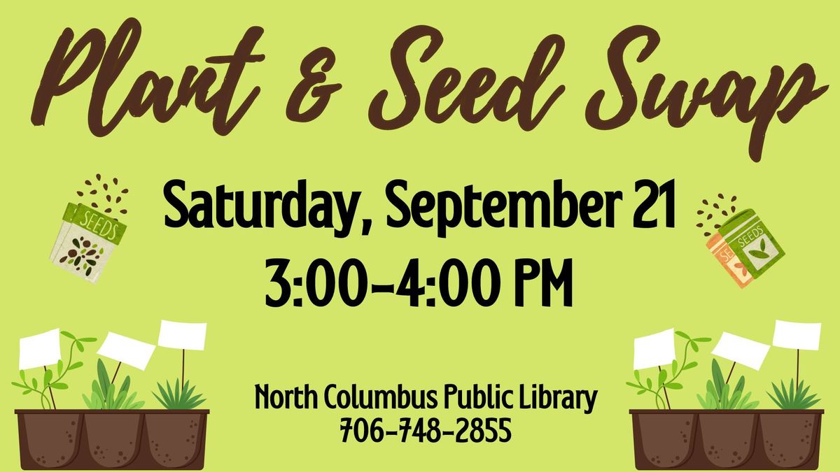 Plant & Seed Swap