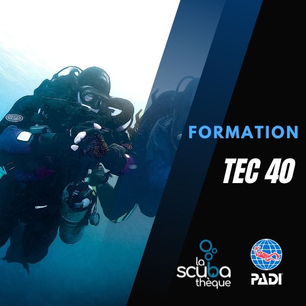 Formation TEC 40 - PADI TecRec