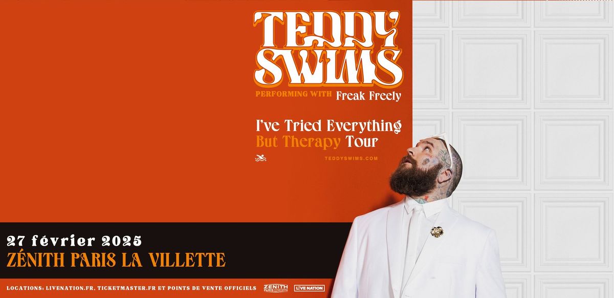 TEDDY SWIMS | Z\u00e9nith Paris - La Villette - 27 f\u00e9vrier 2025