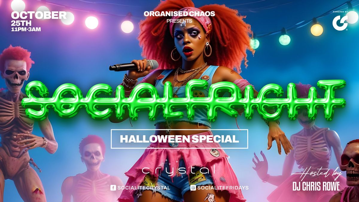 SocialFRIGHT | Halloween Friday Socialite at Crystal