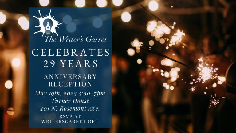 The Writer's Garret 29th Anniversary Celebration