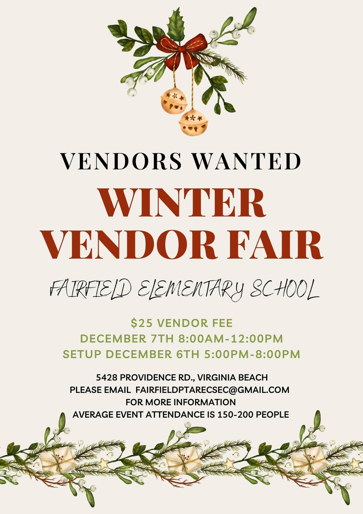 Winter Wonerland and Vendor Fair