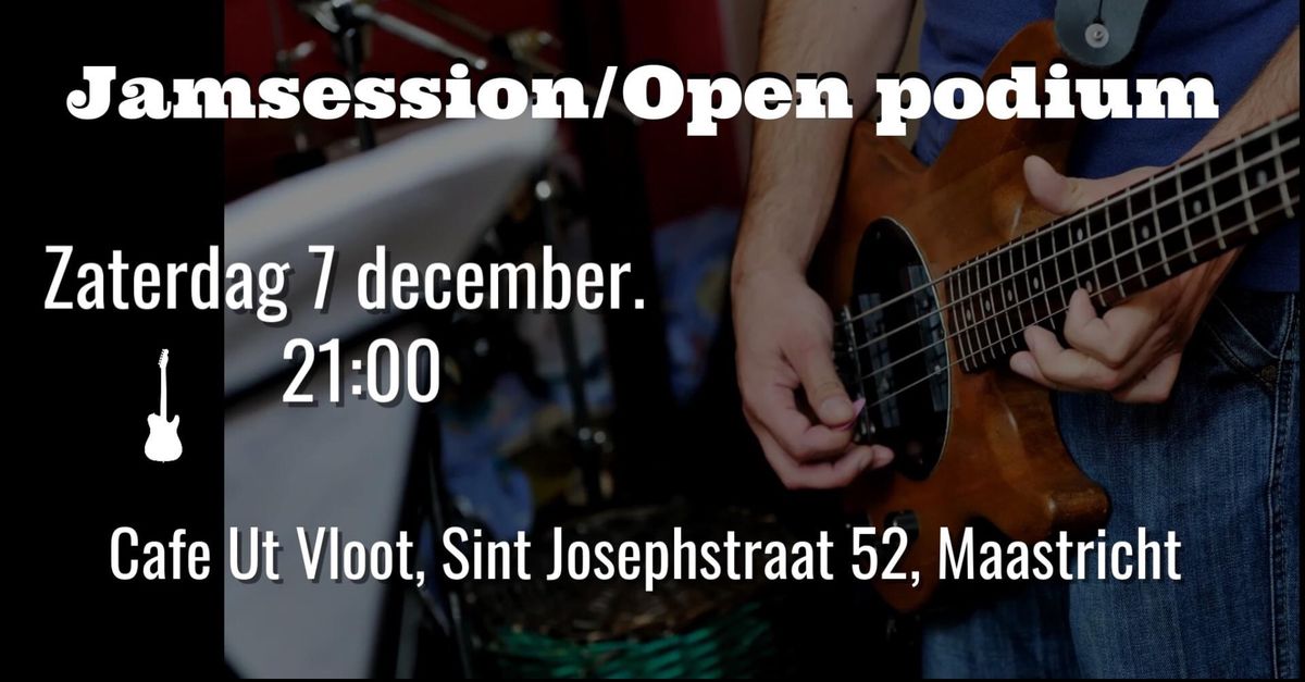 Jamsession\/Open podium in Cafe Ut Vloot