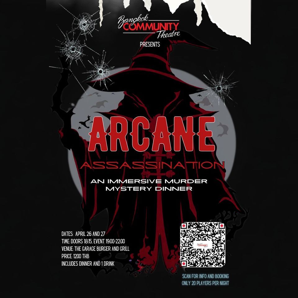 Arcane Assassination: An Immersive Murder Mystery Dinner (day 2)