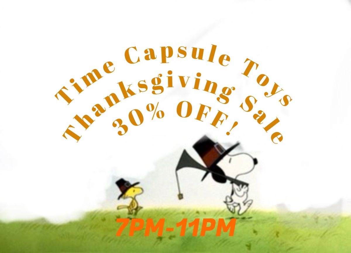 Thanksgiving night sale! 30% off!