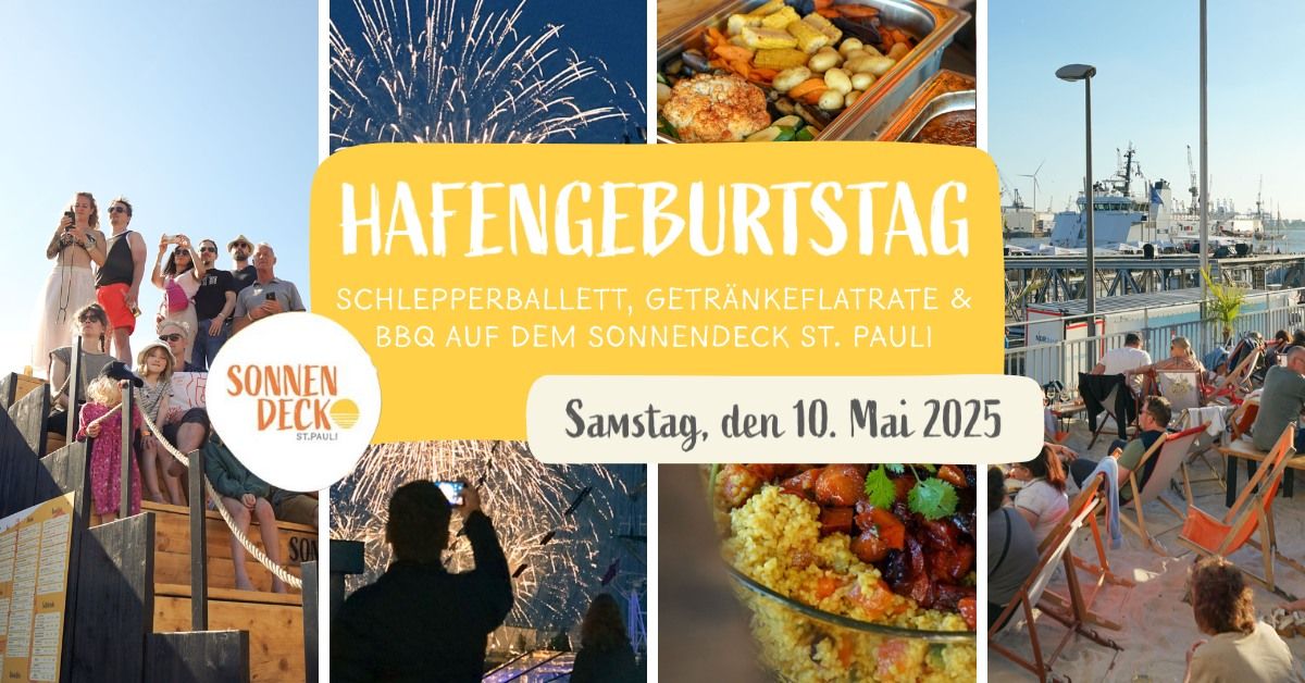 836. Hamburger Hafengeburtstag - exklusiv in erster Reihe erleben! \u2600\ufe0f\u26f5