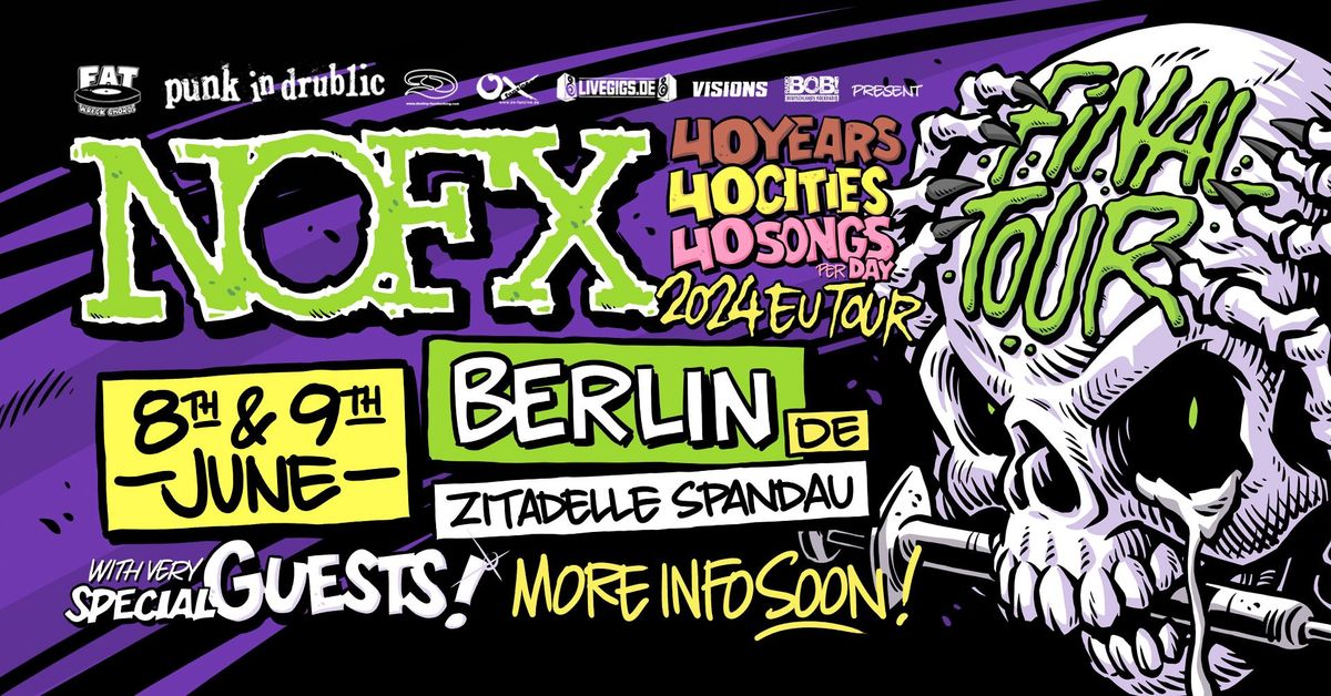 NOFX | 09.06.24 | Berlin, Zitadelle Spandau