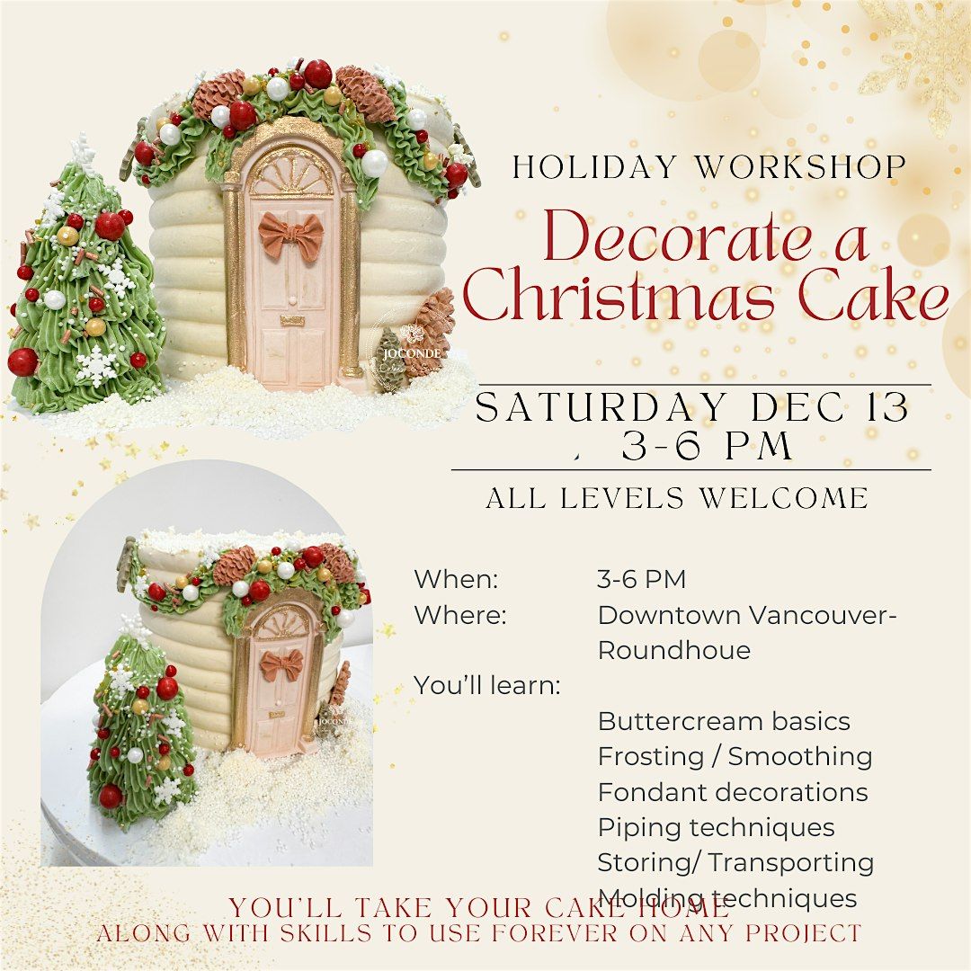 Holiday Cake Decorating Workshop