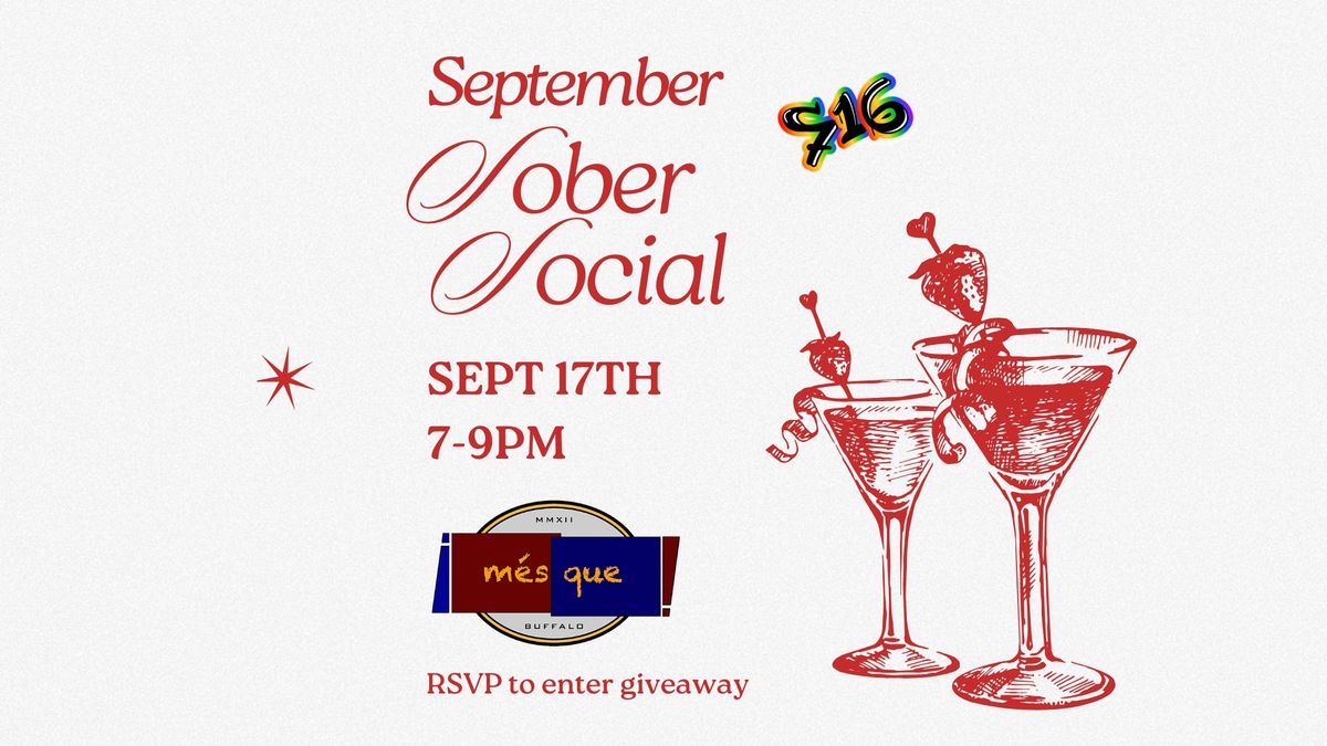 September Sober Social: Mes Que