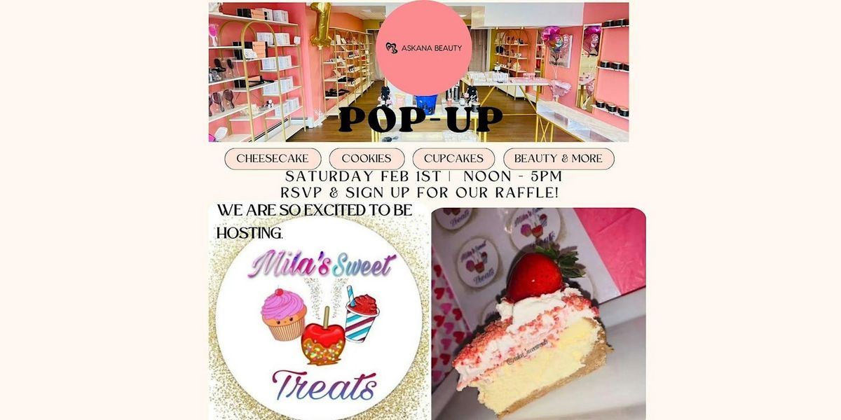 Sweets and Beauty Treats Pop-Up Event