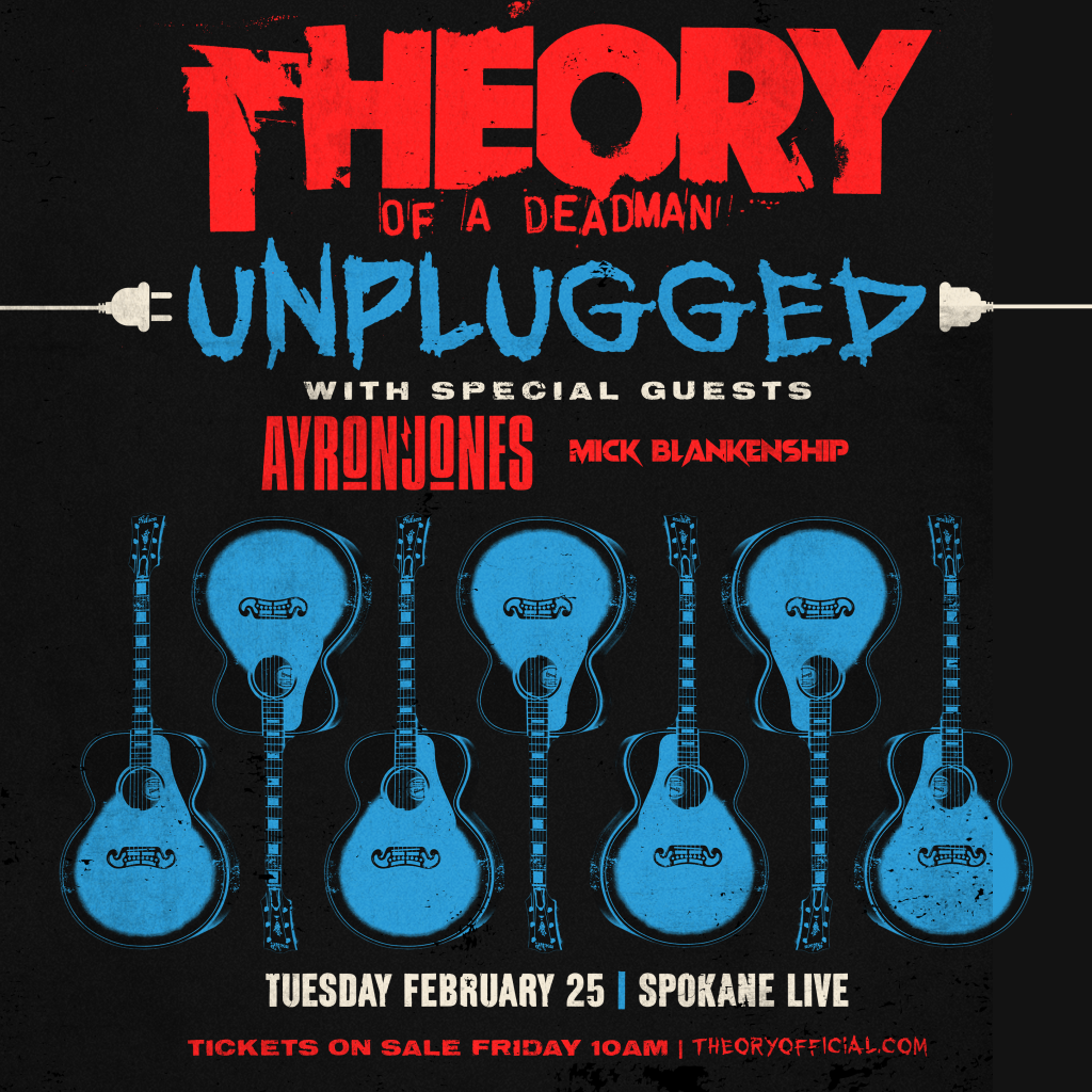 Theory Of A Deadman with Ayron Jones and Mick Blankenship