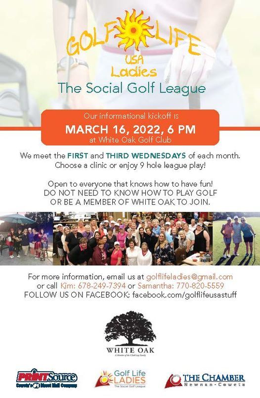 2022 Season Kick Off!, White Oak Golf Course, Newnan, 16 March 2022