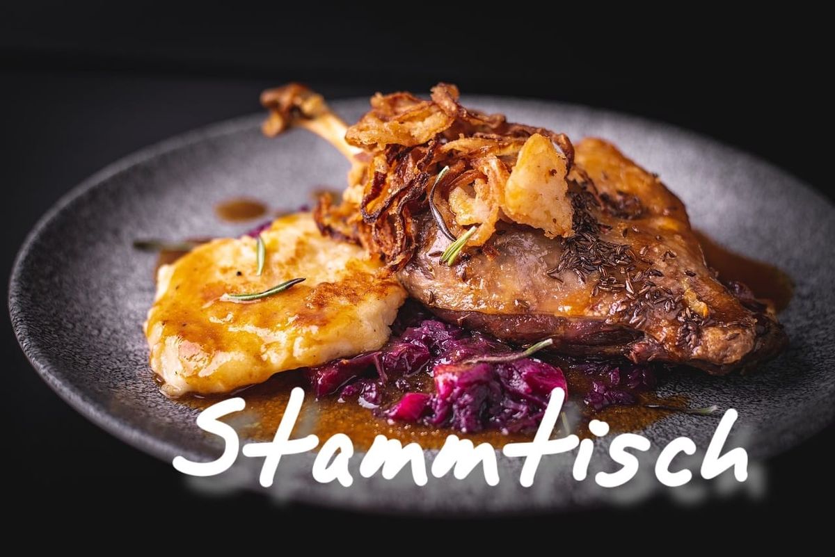 Stammtisch mit Ganslessen