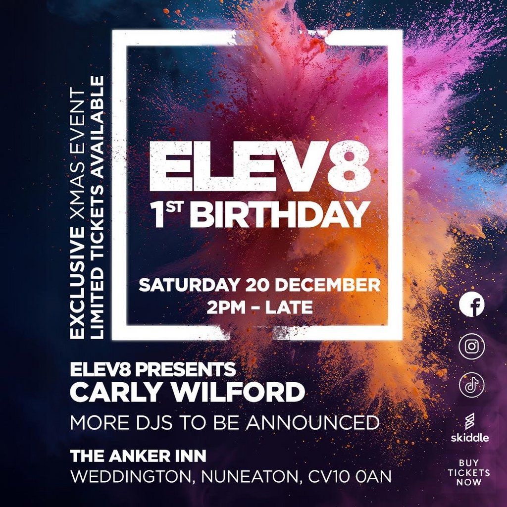 ELEV8 Presents Carly Wilford