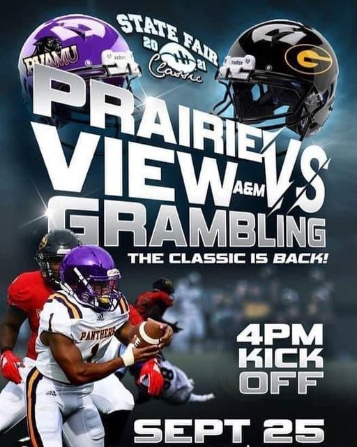 Grambling St.Univ. vs Prairie View 2021 \/State Fair Classic