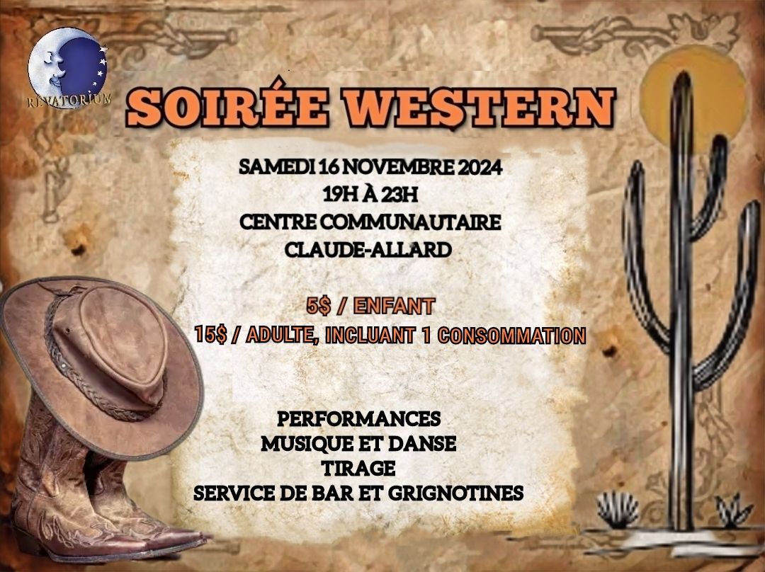 Soir\u00e9e Western