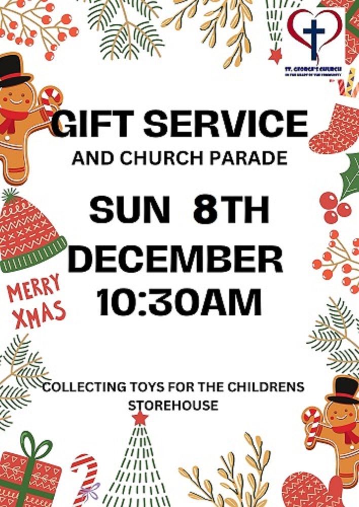 Gift Service and Church Parade