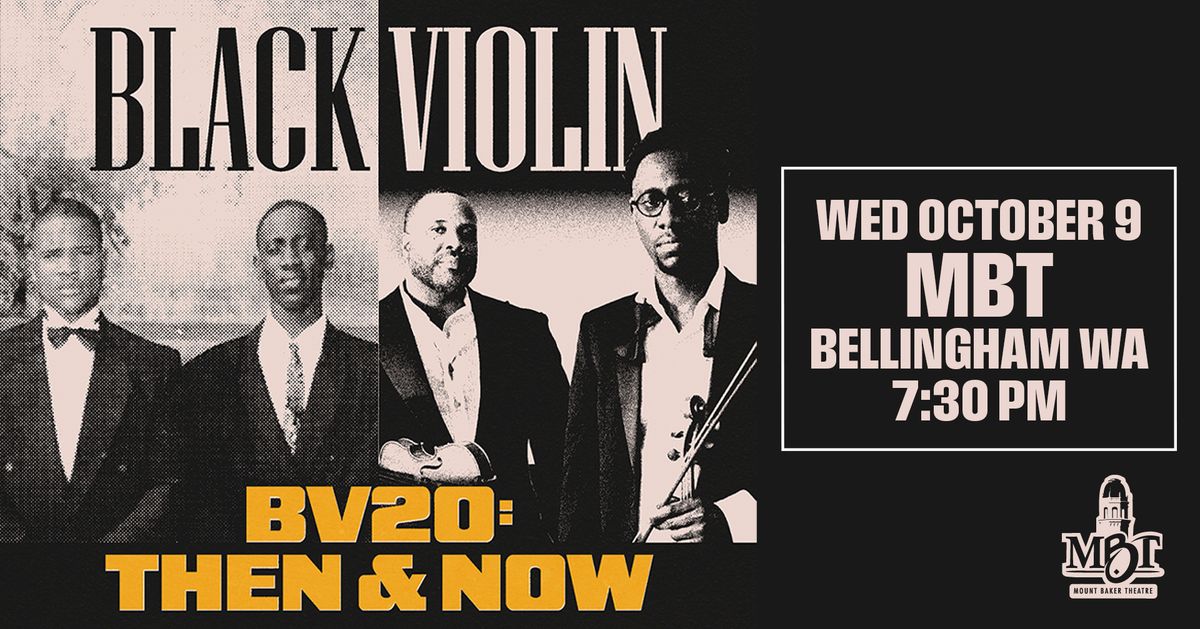 Black Violin | BV20: Then & Now Tour 