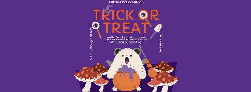 Trick or Treat at the Library!