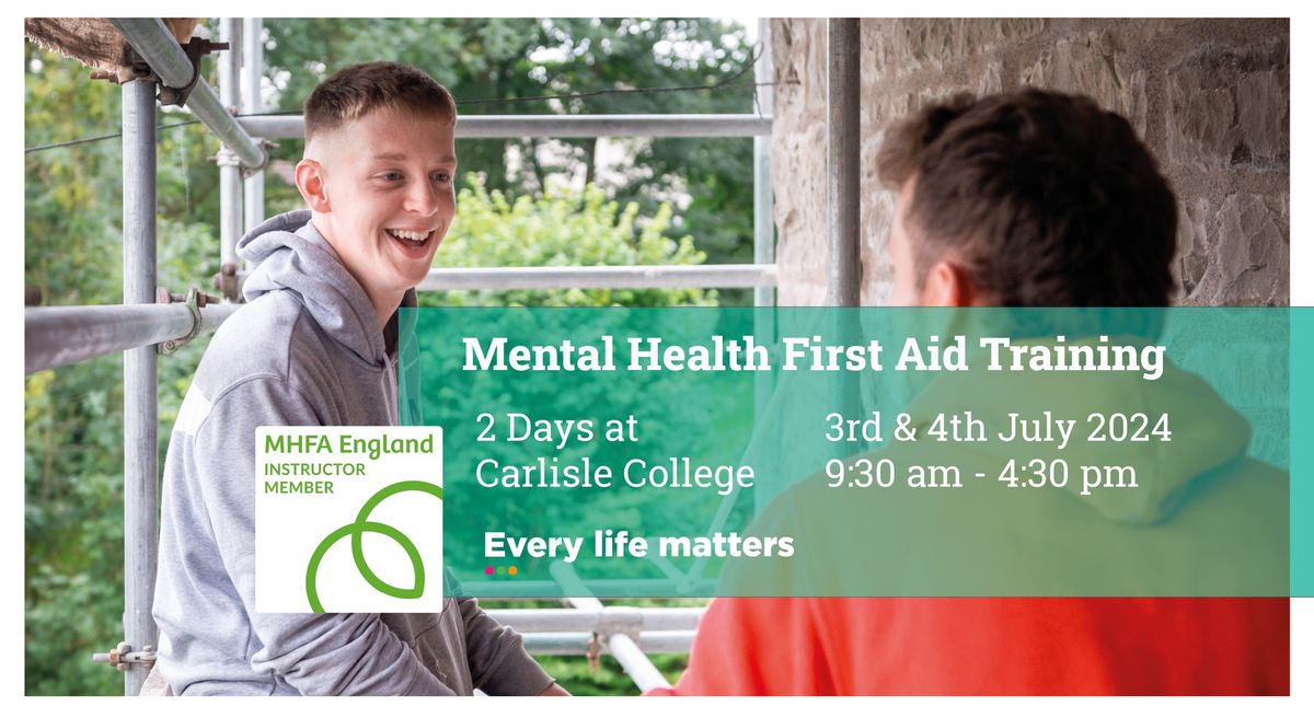 Accredited Mental Health First Aid Training