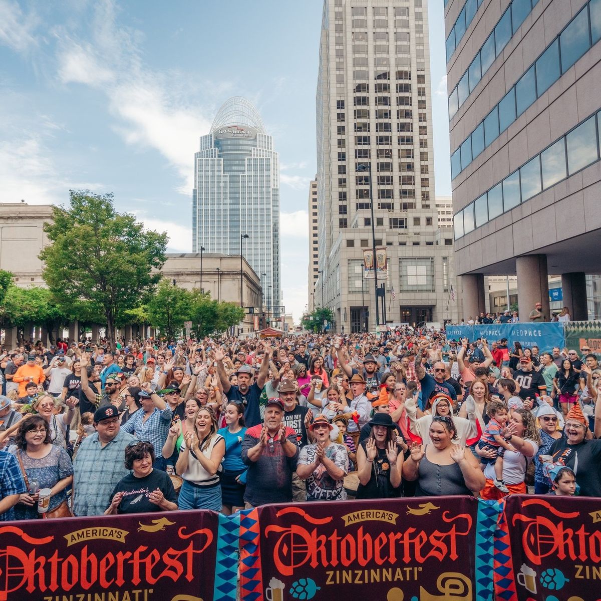 World's Largest Chicken Dance at Oktoberfest Zinzinnati