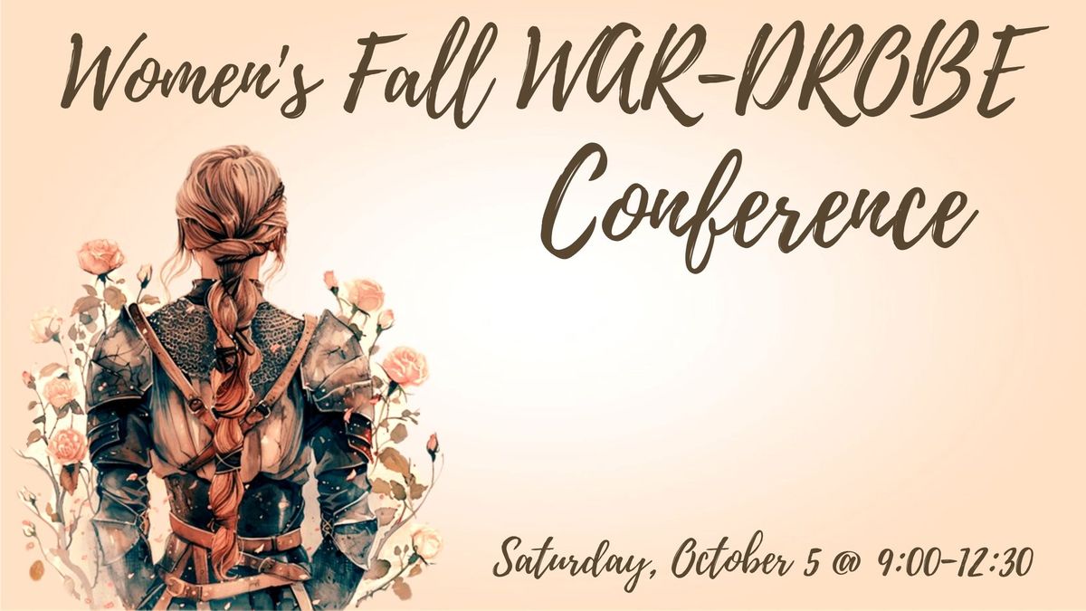 Women's Fall WAR-DROBE Conference