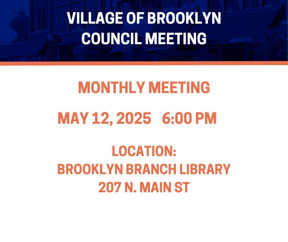 May Monthly Council Meeting