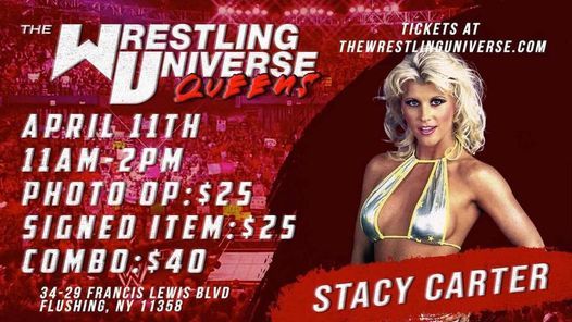 Stacy Carter Meet & Greet at The Wrestling Universe