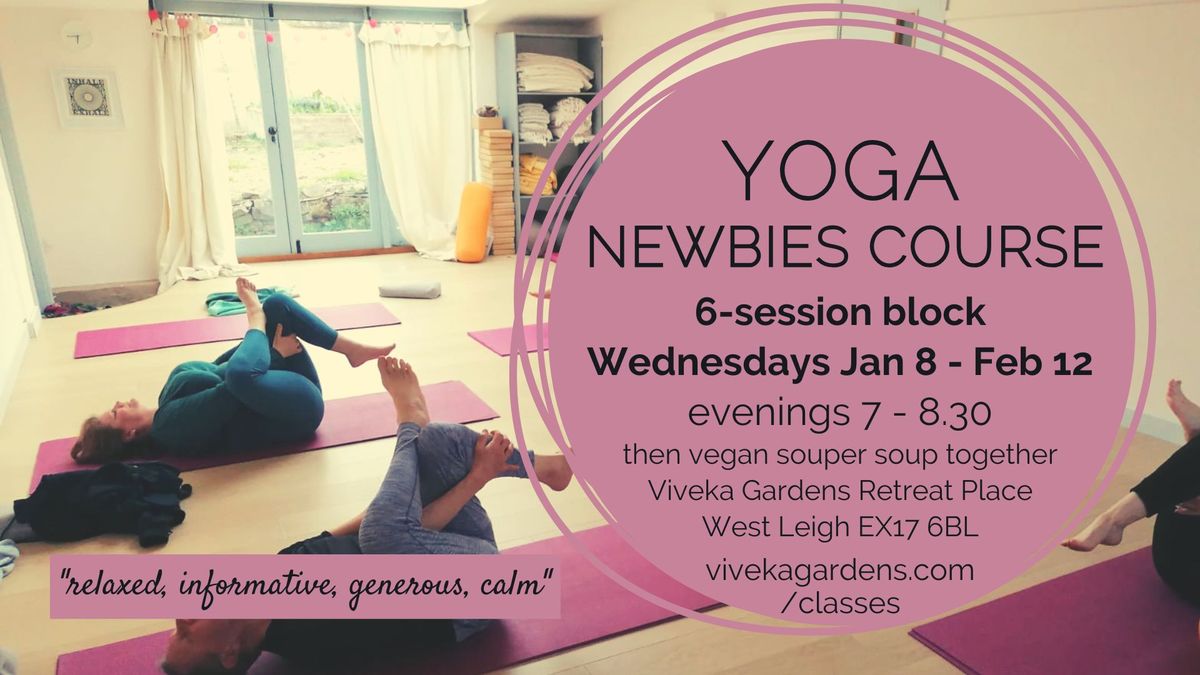 Newbies 6-session Yoga Course FULL