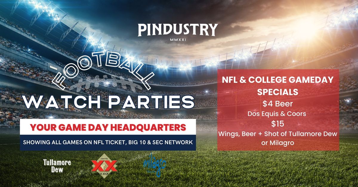 NFL & College Football Watch Parties