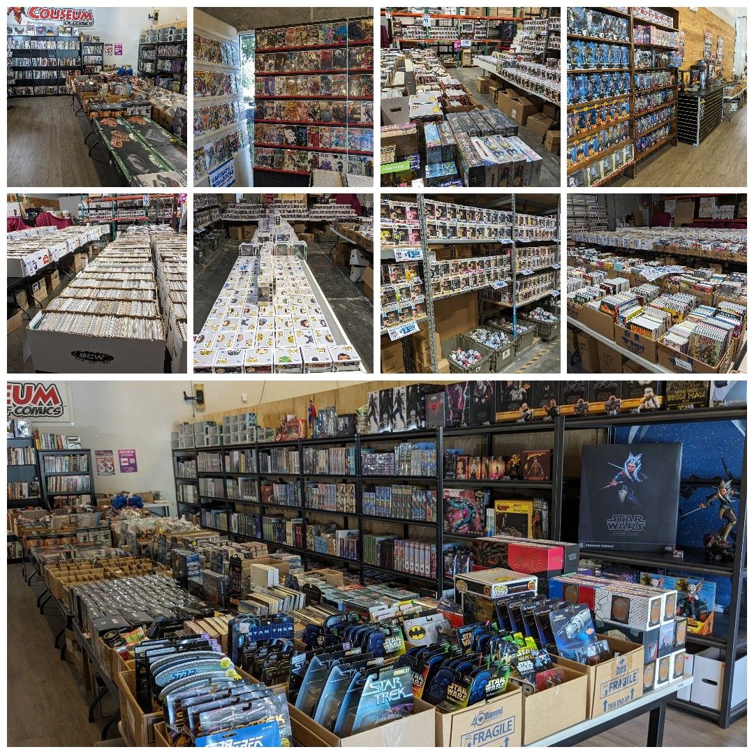 The Fall Coliseum of Comics Warehouse Sale!