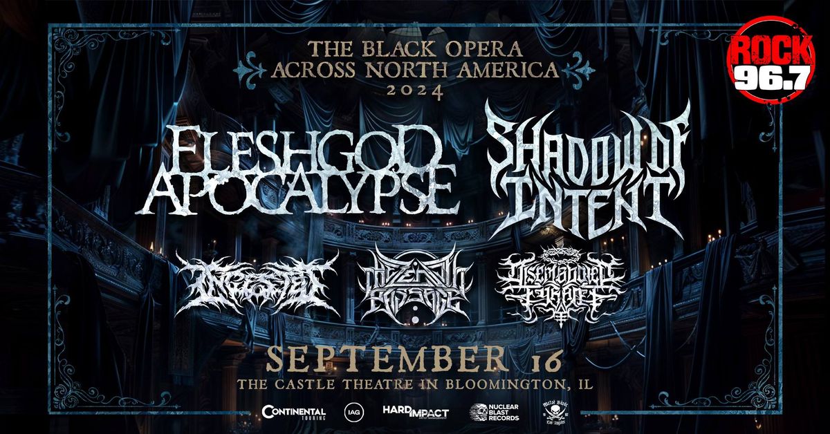 FLESHGOD APOCALYPSE & SHADOW OF INTENT live at The Castle Theatre