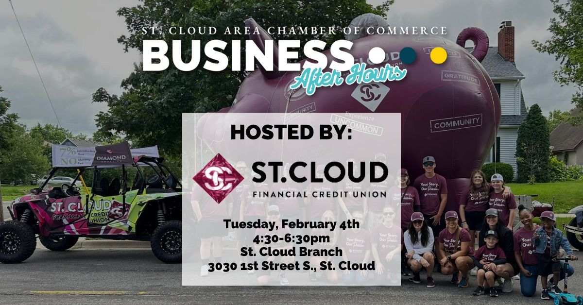 Business After Hours hosted by St. Cloud Financial Credit Union