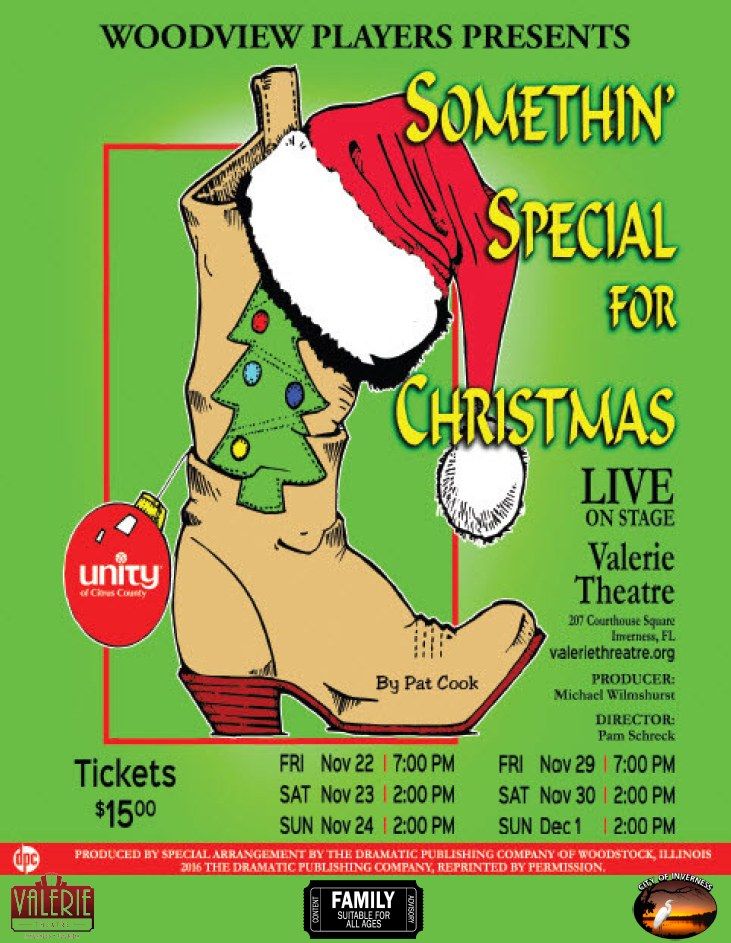 The Woodview Players Present: Somethin' Special for Christmas