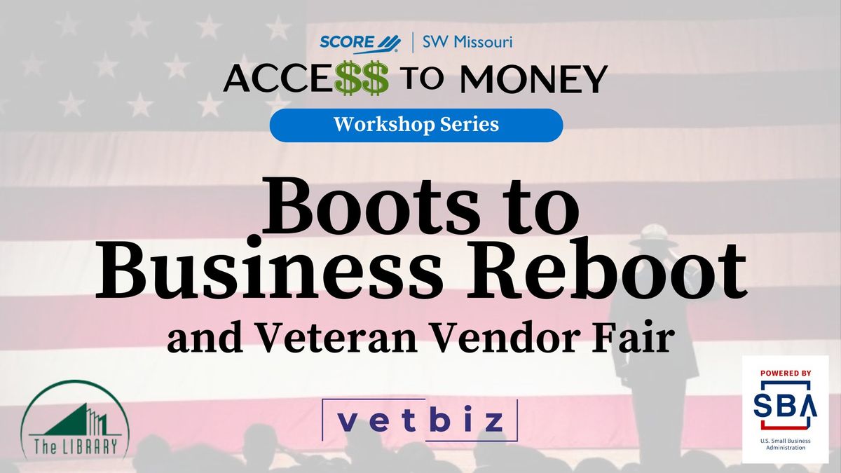 Boots to Business Reboot Workshop