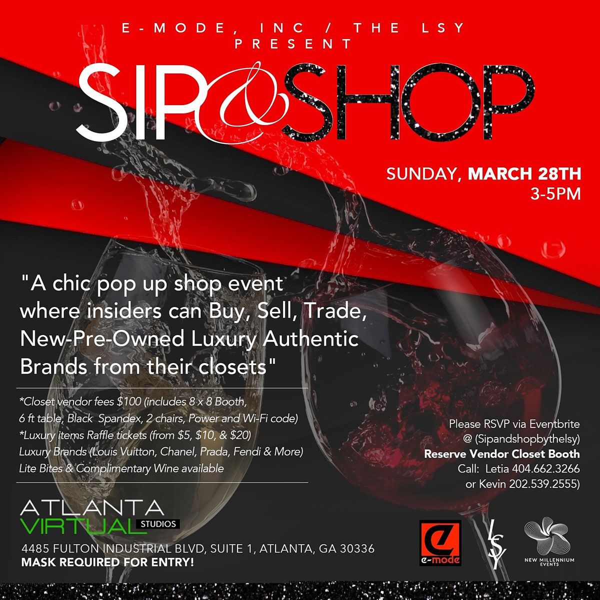 SIP & SHOP Event